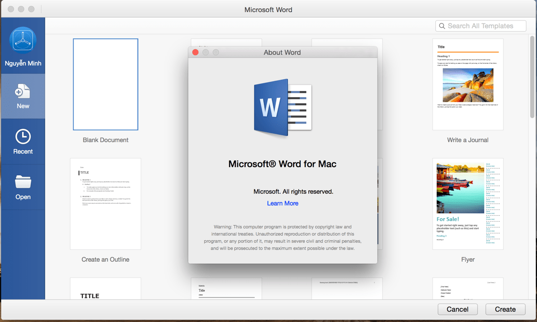 downloading word for mac